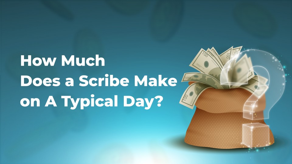 How Much Does A Scribe Make On A Typical Day?