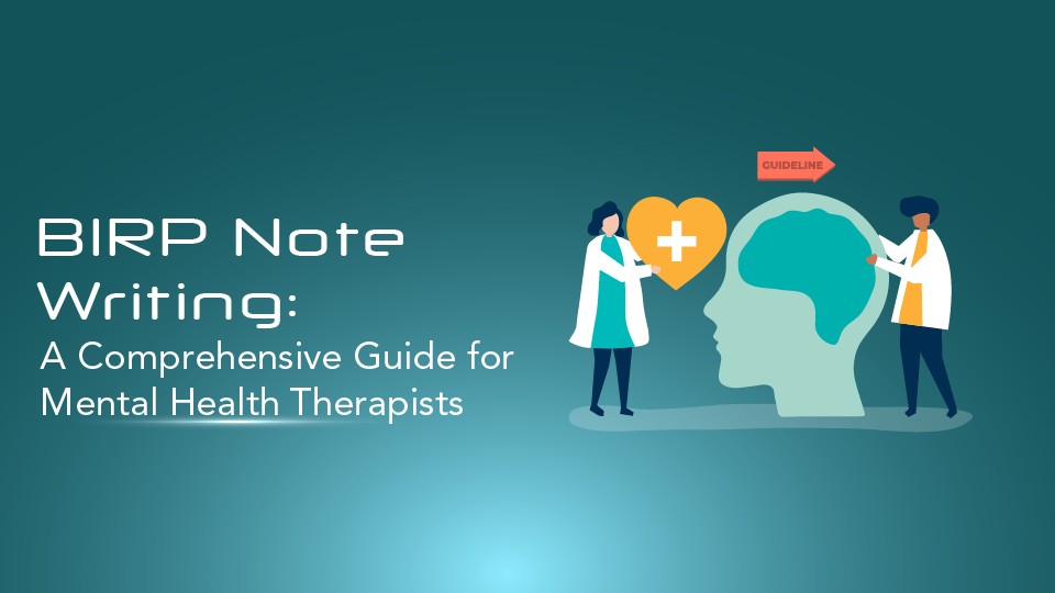 BIRP Note Writing A Comprehensive Guide For Mental Health Therapists
