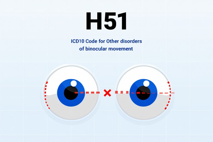 H51: ICD10 Code for Other disorders of binocular movement