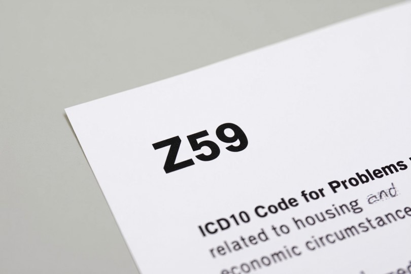 Z59: ICD10 Code for Problems related to housing and economic circumstances