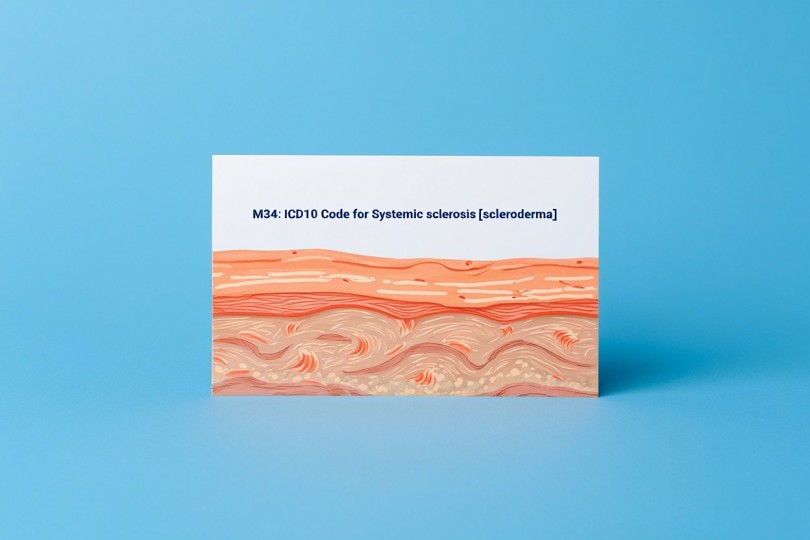 M34: ICD10 Code for Systemic sclerosis [scleroderma]