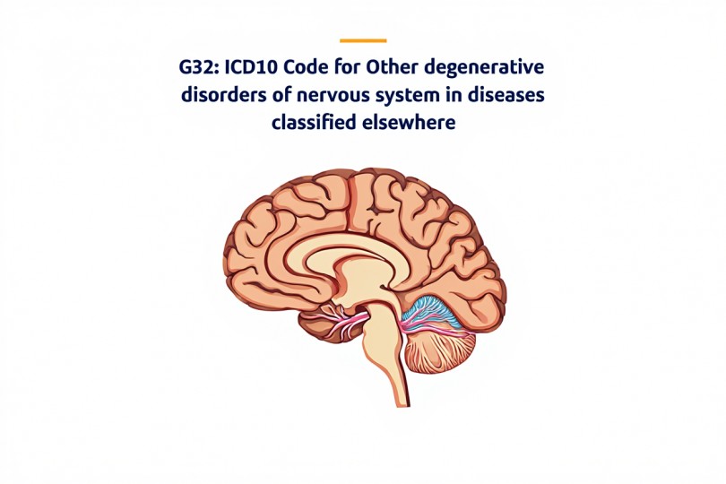 Generic Code Disorder G32: ICD10 Code for Other degenerative disorders of nervous system in ...