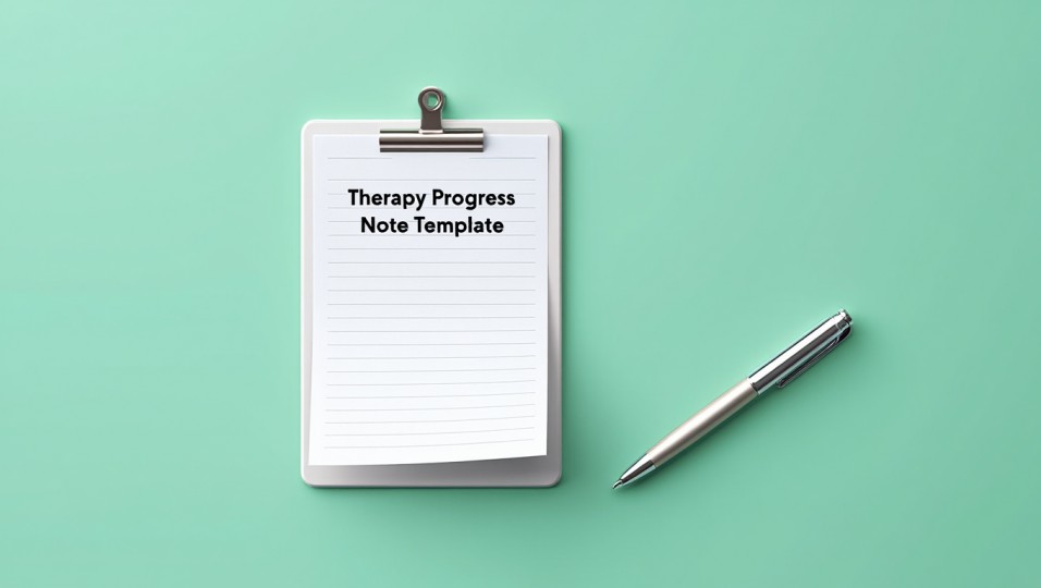 Therapy Progress Note Template