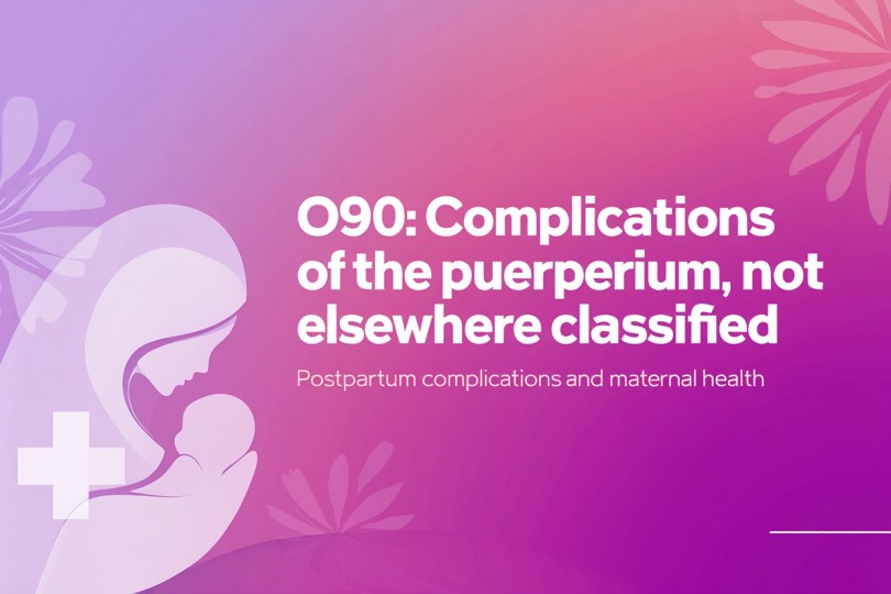 O90: Complications of the puerperium, not elsewhere classified