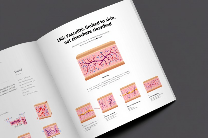 L95: Vasculitis limited to skin, not elsewhere classified