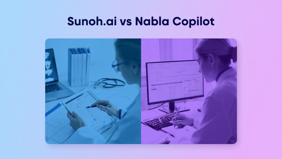 Sunoh.ai vs Nabla Copilot for High-Volume Outpatient