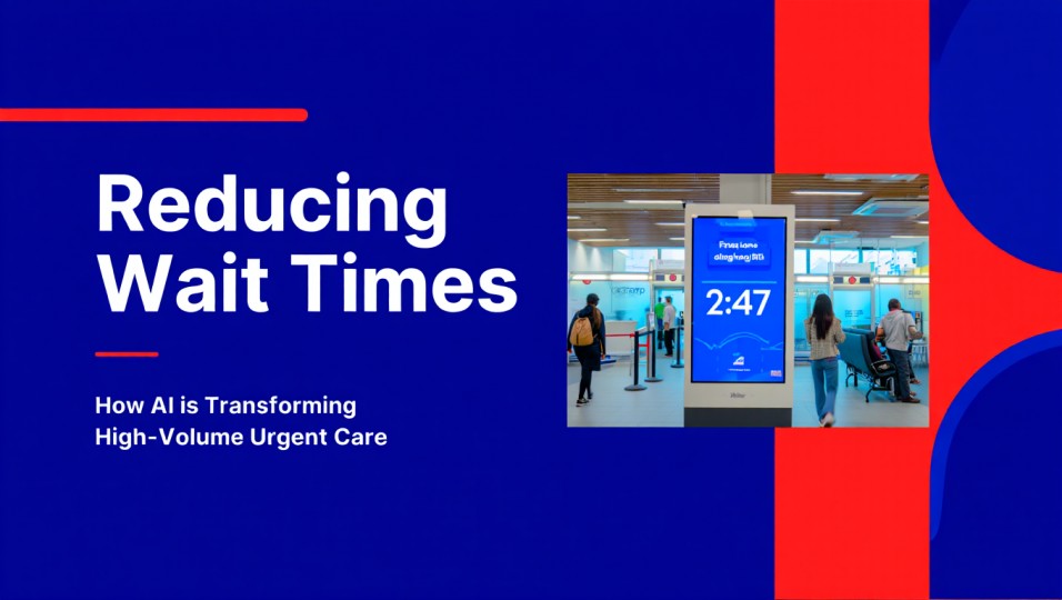 Reducing Wait Times in High-Volume Urgent Care with AI