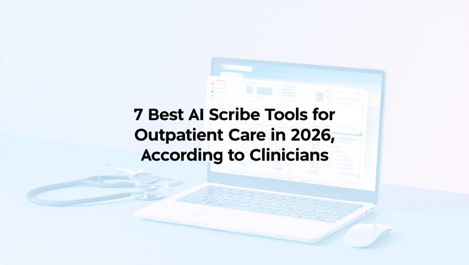 7 Best AI Scribe Tools for Outpatient Care in 2026, According to Clinicians